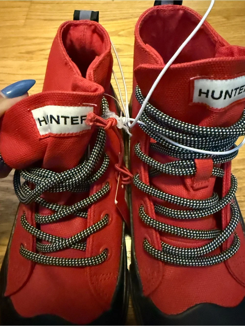 NWT Hunter For Target Kids Water Repellent Canvas Sneakers - Kids Size 4